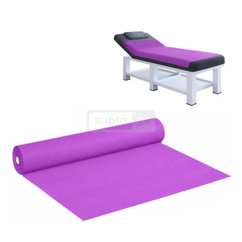 Fiber Disposable Bed Rolls Violet 80cm/200m